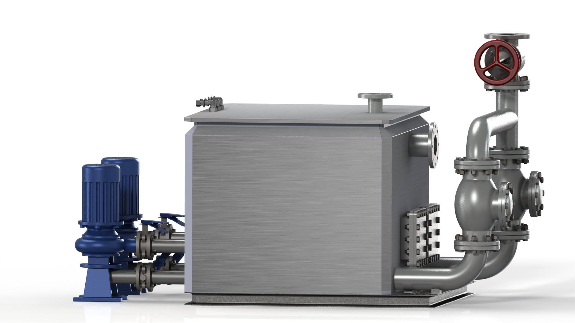 雙泵內置式污水提升設備 雙泵內置式污水提升設備